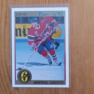 O-Pee-Chee The Original Six card #186 John LeClaire and #194 Russ Courtnall